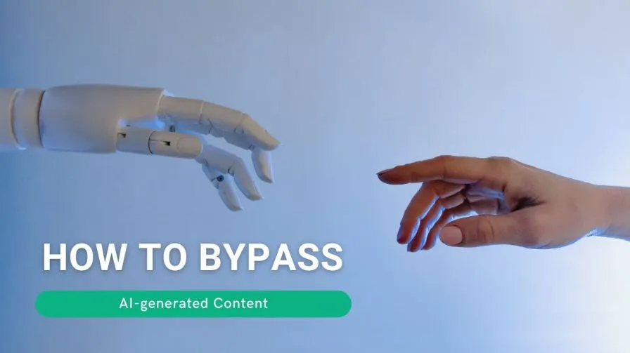 Bypass AI generated content