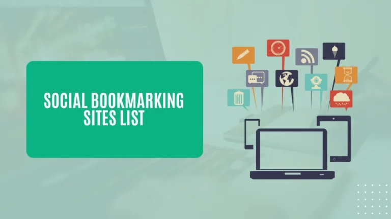 Social Bookmarking sites list